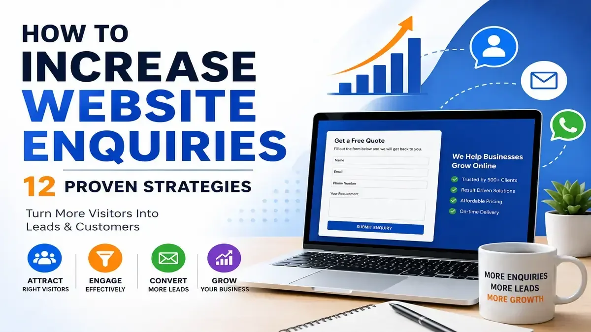 How to Increase Website Enquiries: 12 Proven Strategies