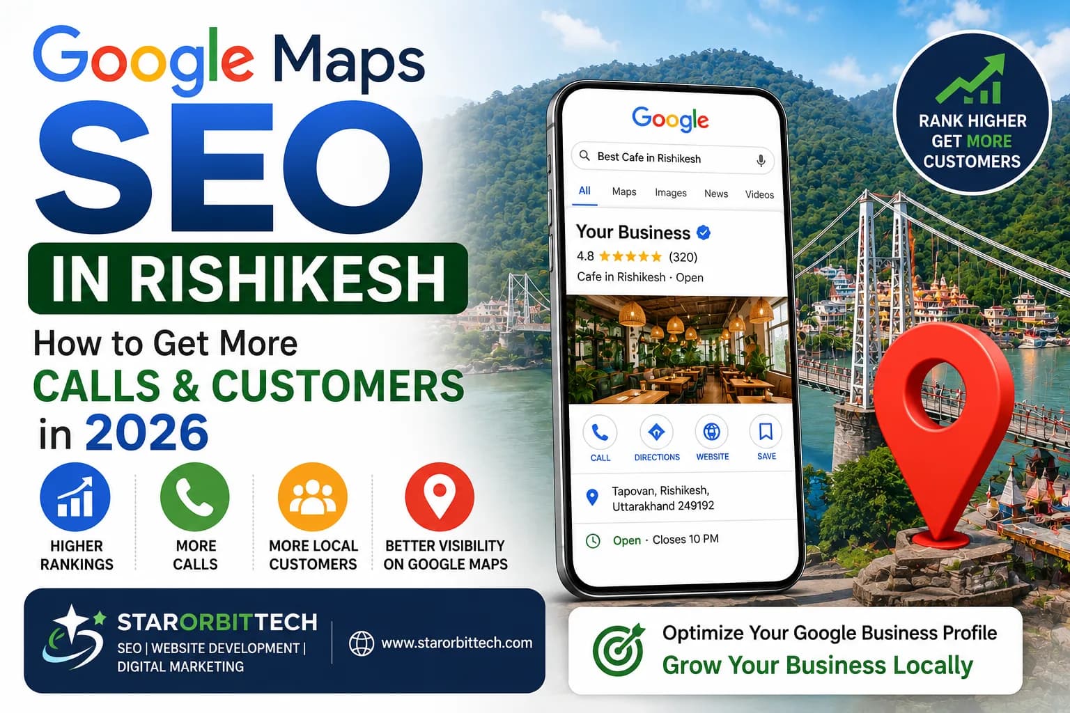 Google Maps SEO in Rishikesh: How to Get More Calls & Customers in 2026